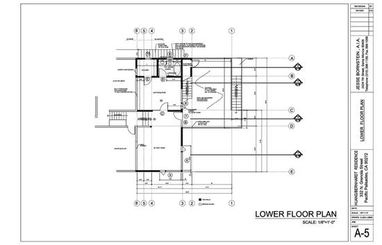 Huang/Bernhardt Lower Floor Plan