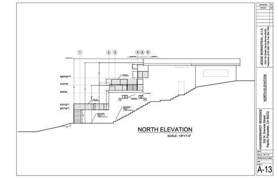 Huang/Bernhardt North Elevation