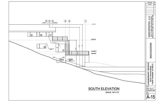 Huang/Bernhardt South Elevation