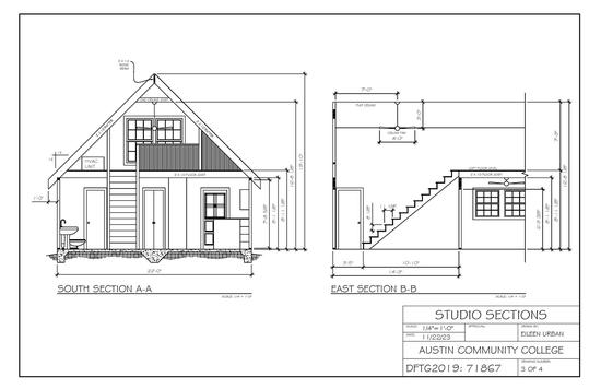 Fredericksburg Studio Sections