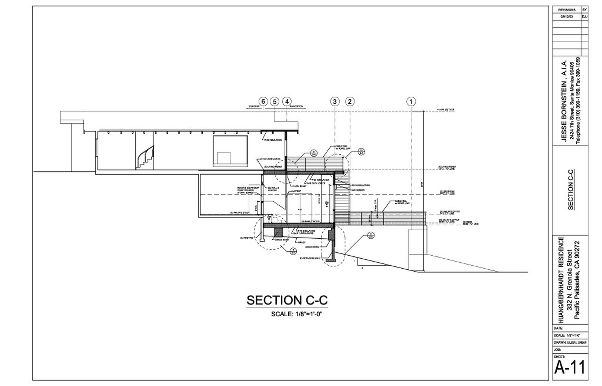 Huang/Bernhardt Section C-C