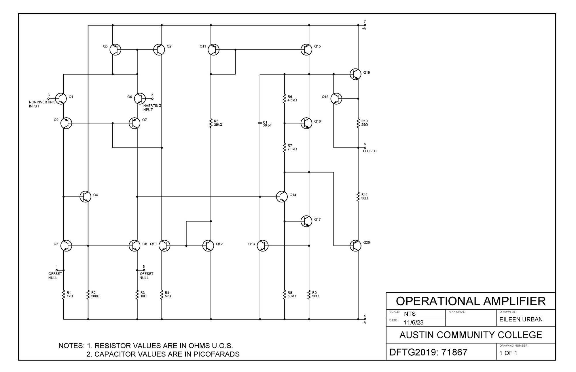 Operational Amplifier